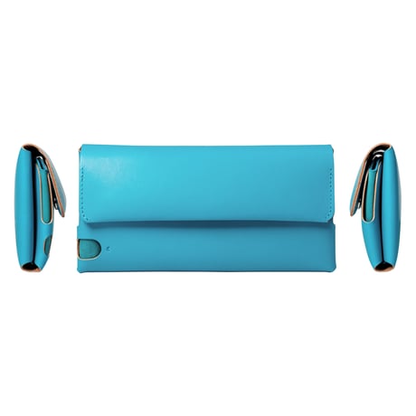 多彩な長財布　LONG WALLET:P / FABRIK TURQUOISE