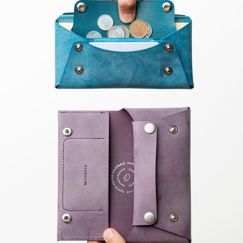 コンパクト設計の長財布 LONG WALLET / OLIVE | fabrik コンパクト設計の長財布 LONG WALLET / OLIVE | fabrik