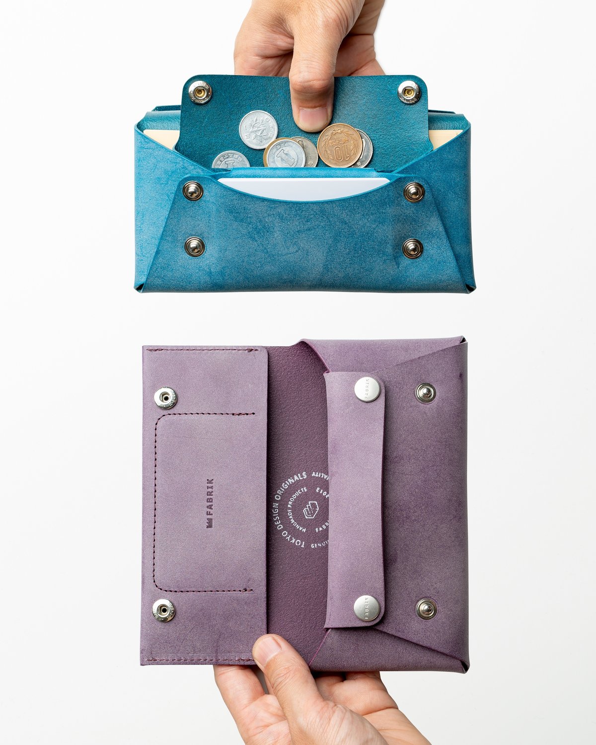 コンパクト設計の長財布 LONG WALLET / OLIVE | fabrik コンパクト設計の長財布 LONG WALLET / OLIVE | fabrik
