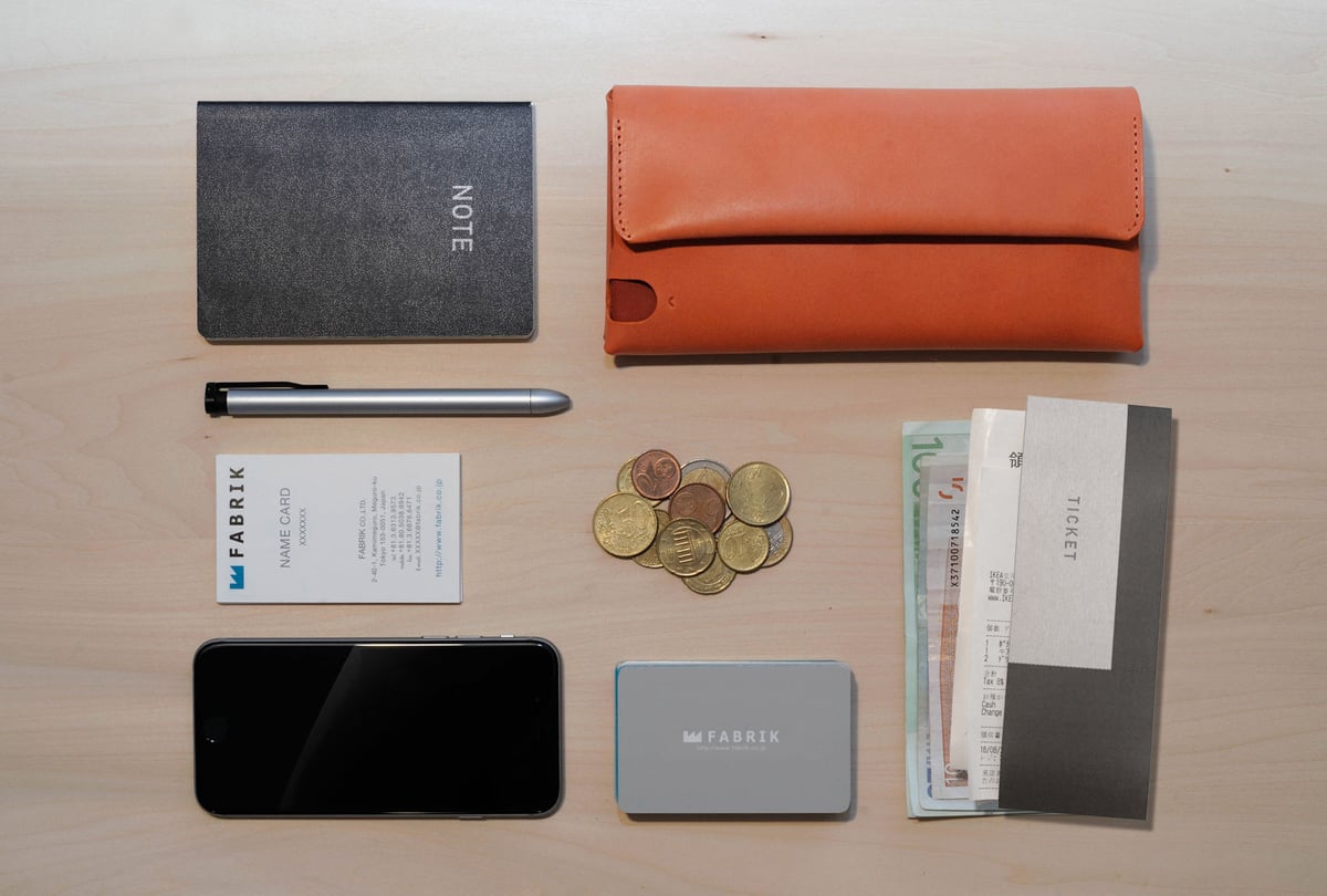 FABRIK 長財布 多彩な長財布 LONG WALLET:P / LEMON | fabrik