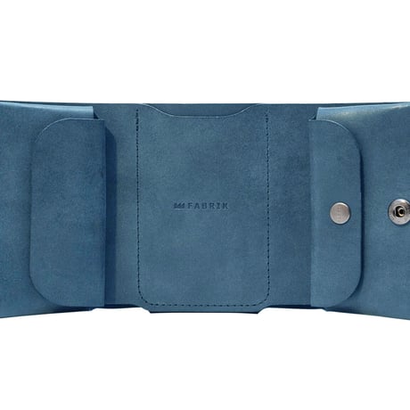 しっかり入ってコンパクトな財布　TRI-FOLD WALLET / BLUE