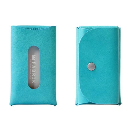 カードも入るキーケース　KEY CASE & CARD / FABRIK TURQUOISE