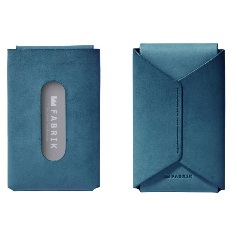 カードケース“10/20” CARD CASE 10-20 / BLUE | fabrik カードケース“10/20” CARD CASE 10-20 / BLUE | fabrik