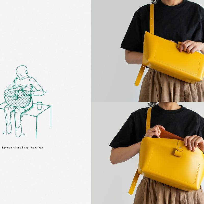 タテヨコ2wayショルダー LP / SLATE | fabrik