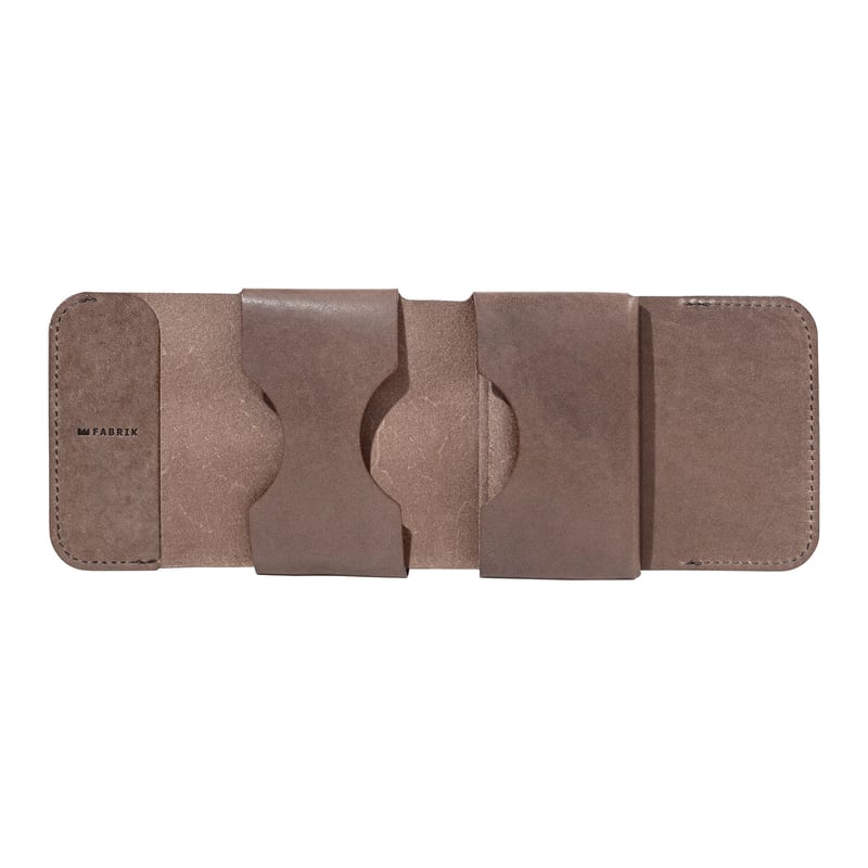 ポケット財布 MINI / CHOCOLATE | fabrik