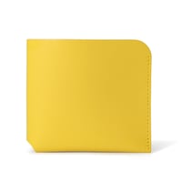 コインケースが取り外せる財布　BI-FOLD WALLET & [FLIP] / LEMON