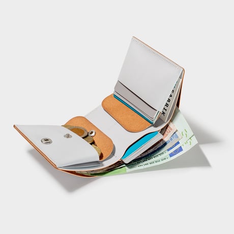しっかり入ってコンパクトな財布　TRI-FOLD WALLET / BLUE