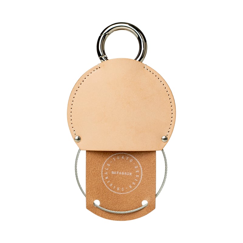 まるくおさまるキーケース KEYDISK / NATURAL | fabrik