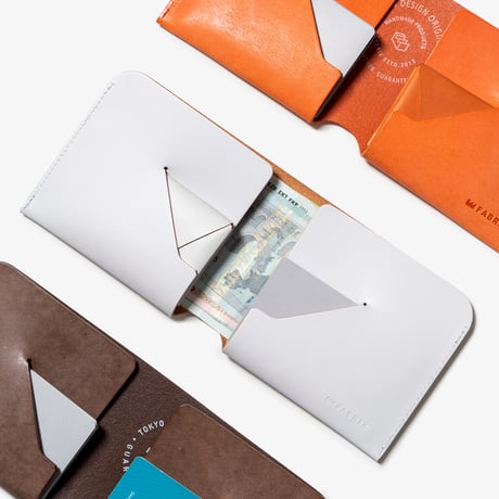 コインケースが取り外せる財布　BI-FOLD WALLET & [FLIP] / FABRIK TURQUOISE