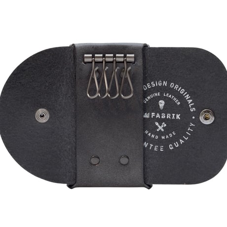 カードも入るキーケース　KEY CASE & CARD / BLACK