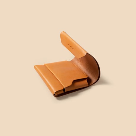 ミニマム＋αの財布　METRO / CAMEL