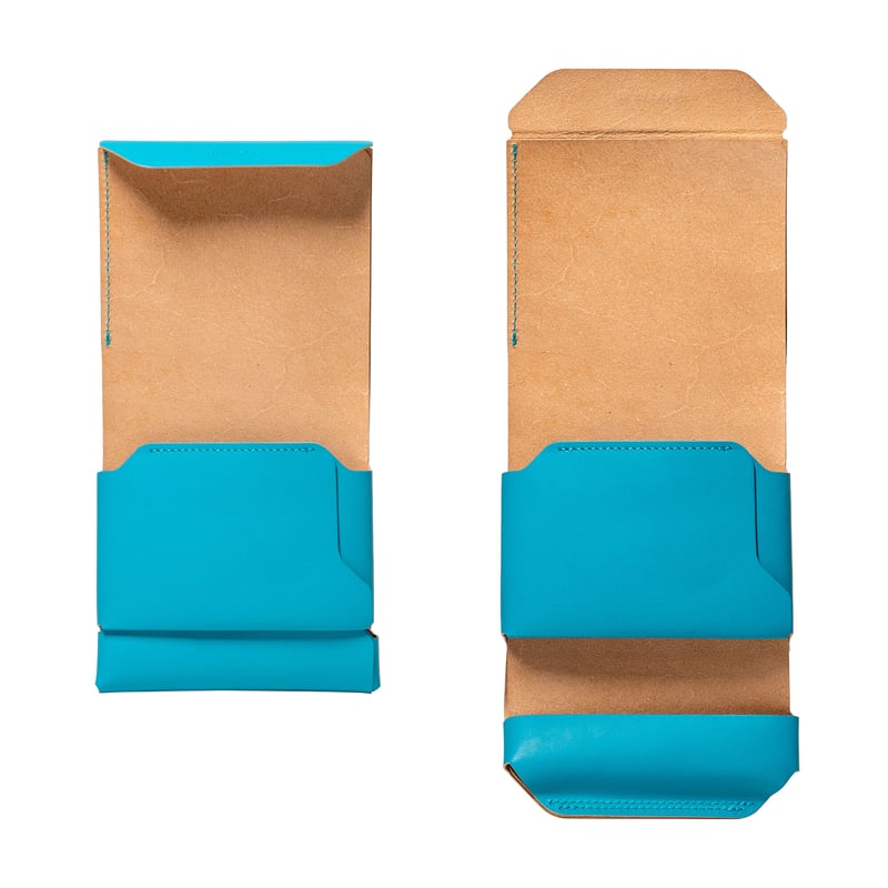 ミニマム＋αの財布 METRO / FABRIK TURQUOISE | fabrik