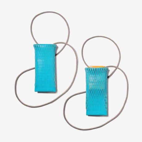 フィットするポーチ　MESH / FABRIK TURQUOISE