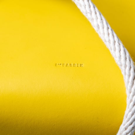 ロープのポーチ　ROPE / YELLOW