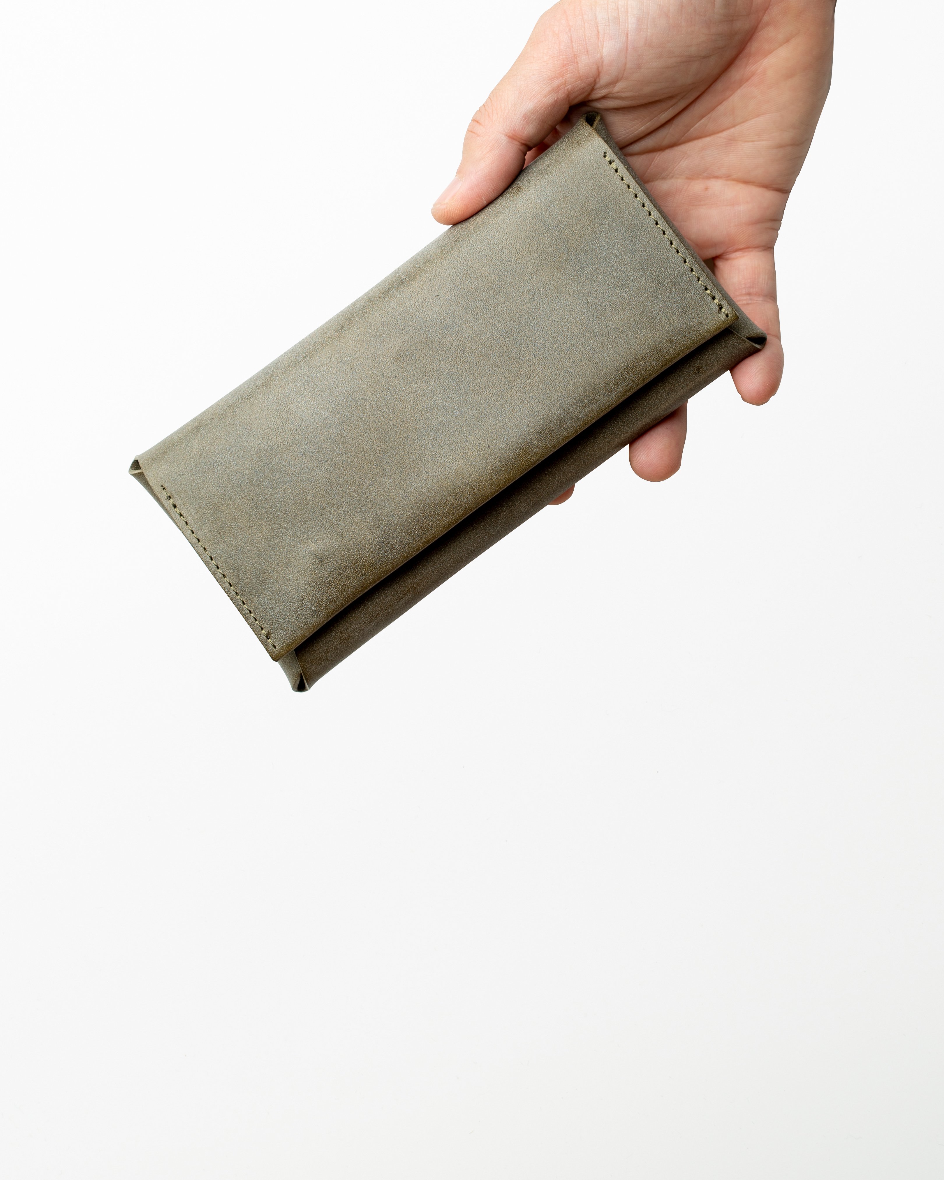 限定 ファブリック 長財布 オリーブ コンパクト長財布 コンパクト設計の長財布 LONG WALLET / OLIVE | fabrik