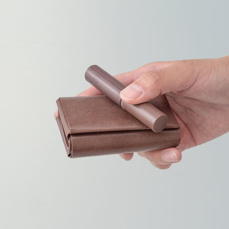 ポケット財布 MINI / CHOCOLATE | fabrik