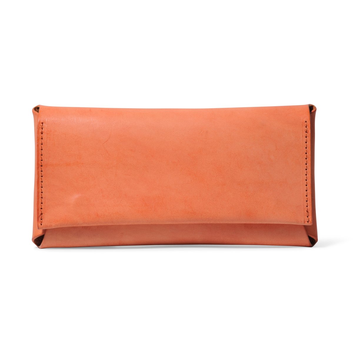 コンパクト設計の長財布 LONG WALLET / BRICK RED | fabrik