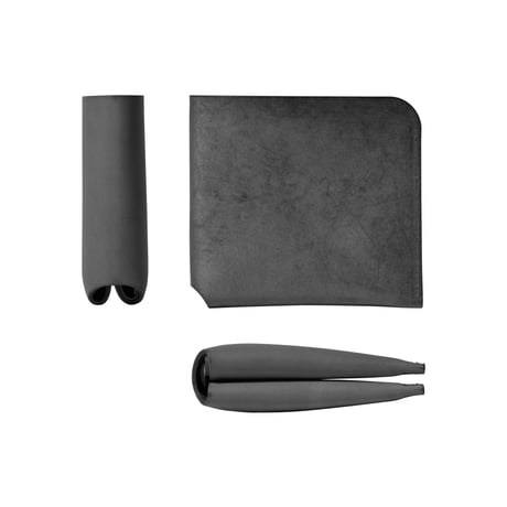 コインケースが取り外せる財布　BI-FOLD WALLET & [FLIP] / BLACK
