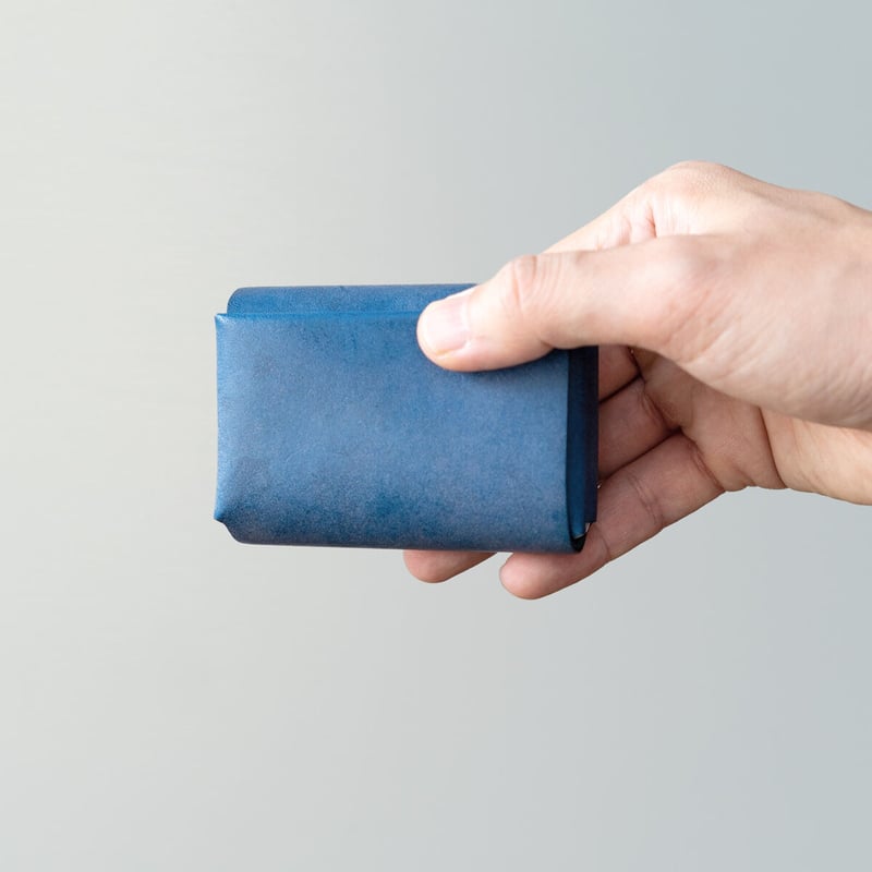 ポケット財布 MINI / BLUE | fabrik