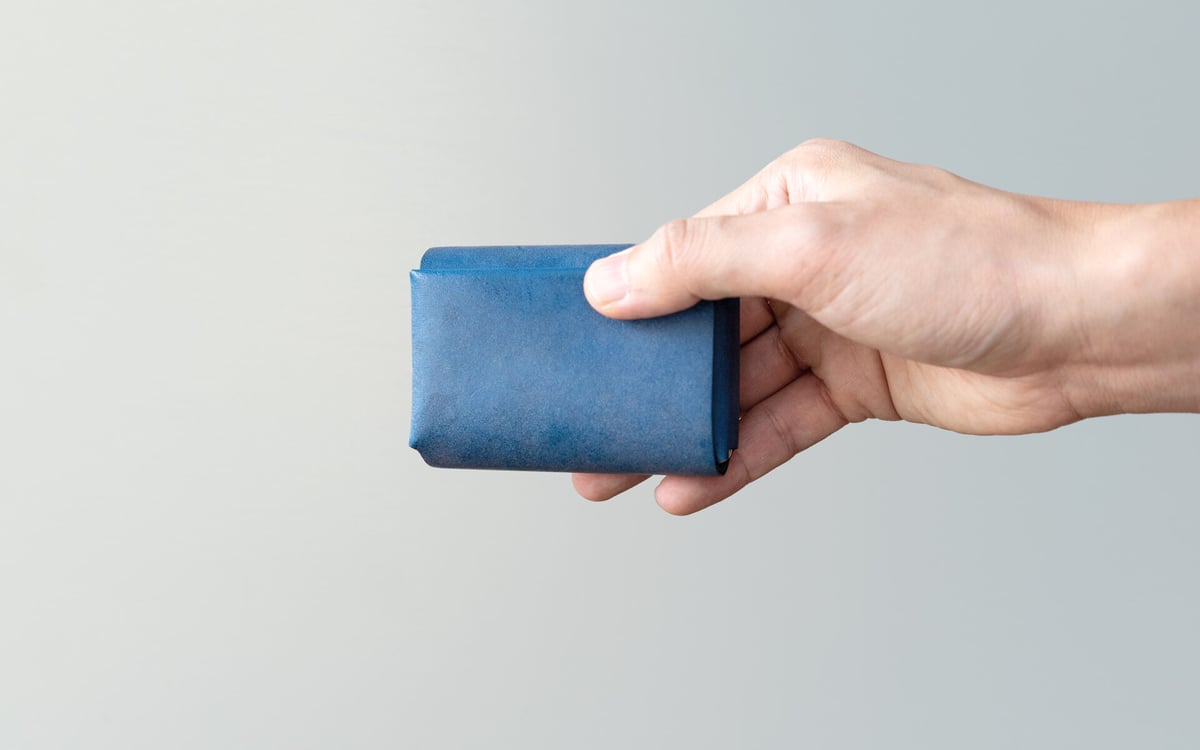 ポケット財布 MINI / BLUE | fabrik