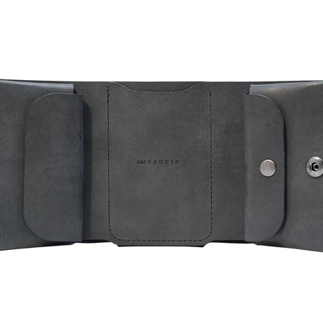 しっかり入ってコンパクトな財布　TRI-FOLD WALLET / BLACK
