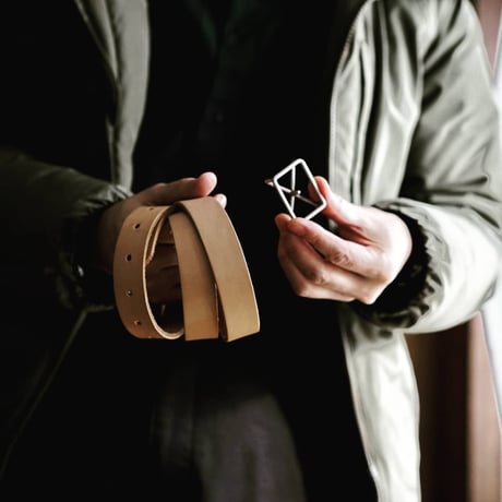 ベルト　BUCKLExBELT / NATURAL