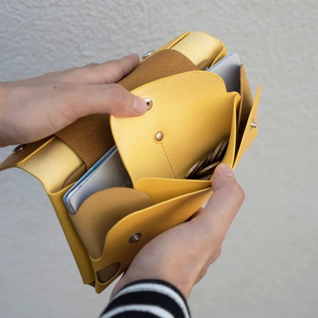 多彩な長財布　LONG WALLET:P / BLACK
