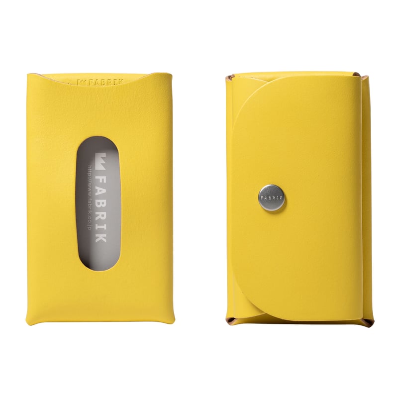 カードも入るキーケース KEY CASE & CARD / LEMON | fabrik