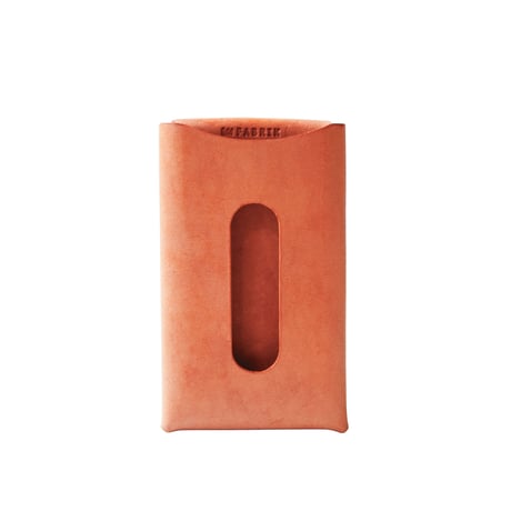 カードも入るキーケース　KEY CASE & CARD / BRICK RED