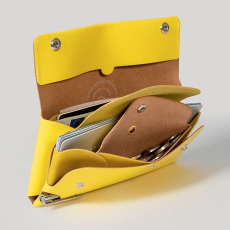 多彩な長財布　LONG WALLET:P / LEMON