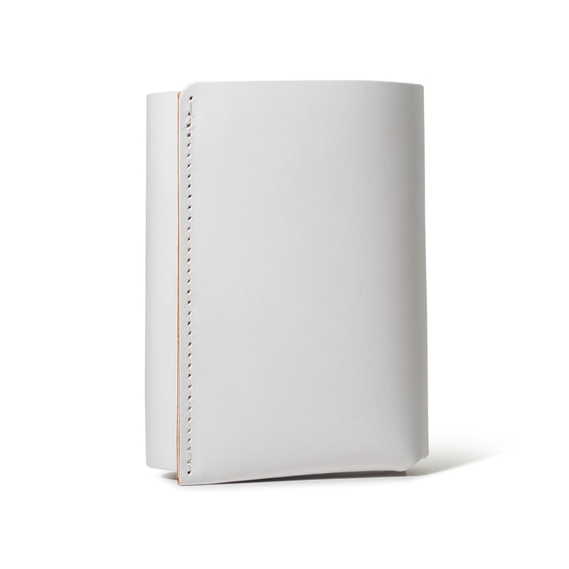 BoBo様三つ折 しっかり入ってコンパクトな財布 TRI-FOLD WALLET / ICE WHITE | f