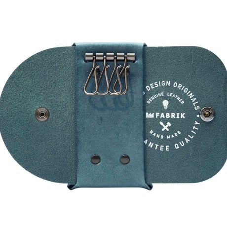 カードも入るキーケース　KEY CASE & CARD / BLUE