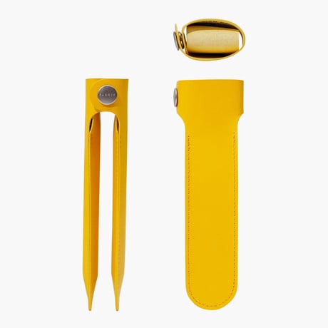 2ポケットペンホルダー　PEN HOLDER / YELLOW