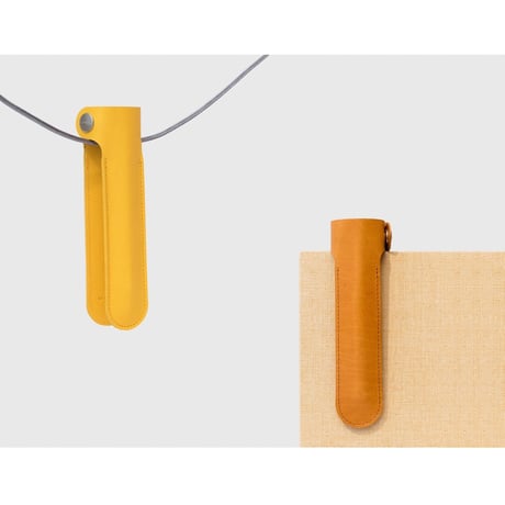 2ポケットペンホルダー　PEN HOLDER / CHOCOLATE