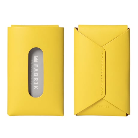 カードケース“10/20”　CARD CASE 10-20 / LEMON