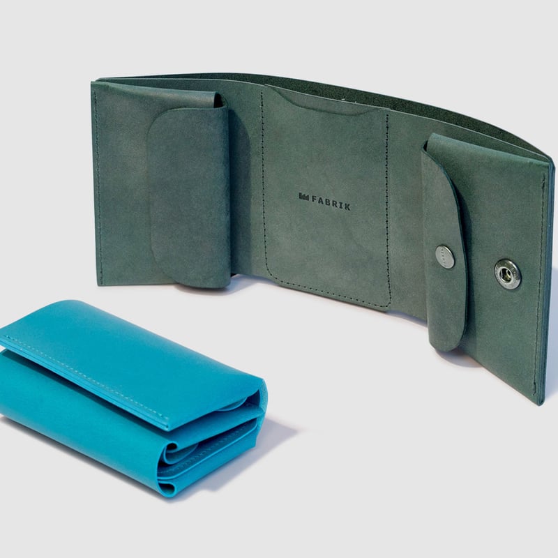 折りたたみ財布 ISIDE TRIFOLD WALLET しっかり入ってコンパクトな財布 TRI-FOLD WALLET / ICE WHITE