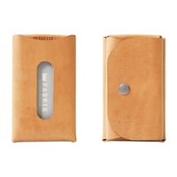 カードも入るキーケース　KEY CASE & CARD / CAMEL