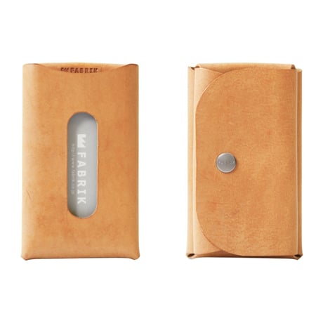カードも入るキーケース　KEY CASE & CARD / CAMEL