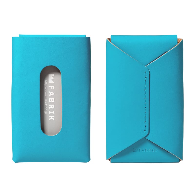 カードケース“10/20” CARD CASE 10-20 / FABRIK TURQUOIS