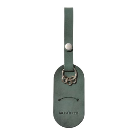 アイコニックなキーホルダー　KEY HOLDER / DARK GREEN