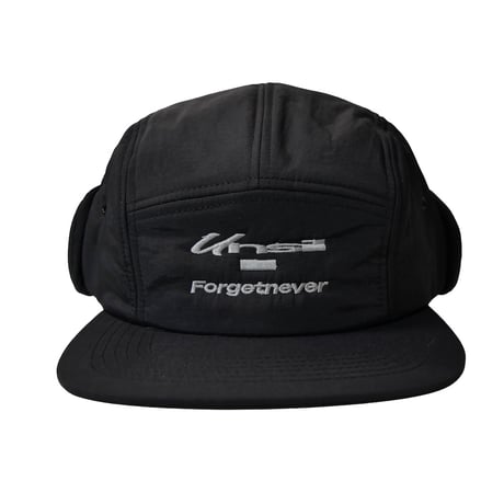 Unsil EARFLAP CAMP CAP(BLACK)