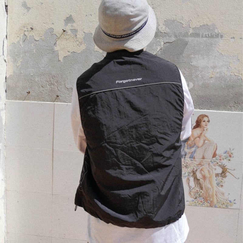Hedie.+ Nylon Vest ブラック Hedie.+ Nylon Vest ブラック Hedie.+ Nylon Vest ブラック