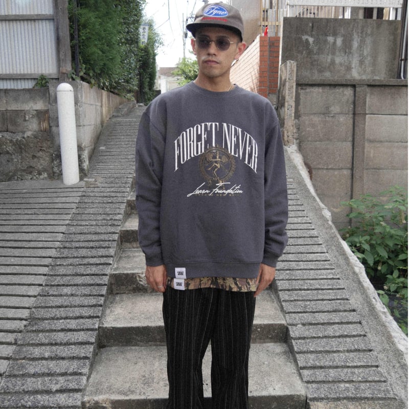ボク踊 × The Birthday 限定long sleeve T-shirt DANCE OF DISTRUCTION SWEAT SHIRTS (SUMI) | FORG