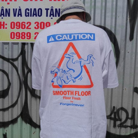 SMOOTH FLOOR T-SHIRTS (WHITE)