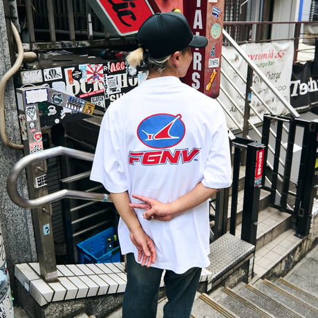 SUW WEAR×FORGET NEVER CLASSIC LOGO T-SHIRTS (WHITE)