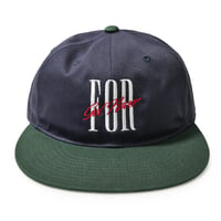 FOR 2TONE 6PANEL CAP(NAVY/D.GREEN)
