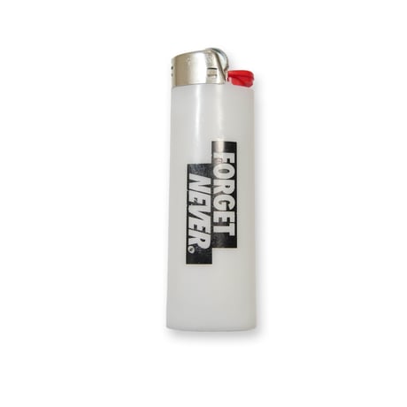 BOX LOGO BIC CIGARETTE LIGHTER 【 WHITE 】