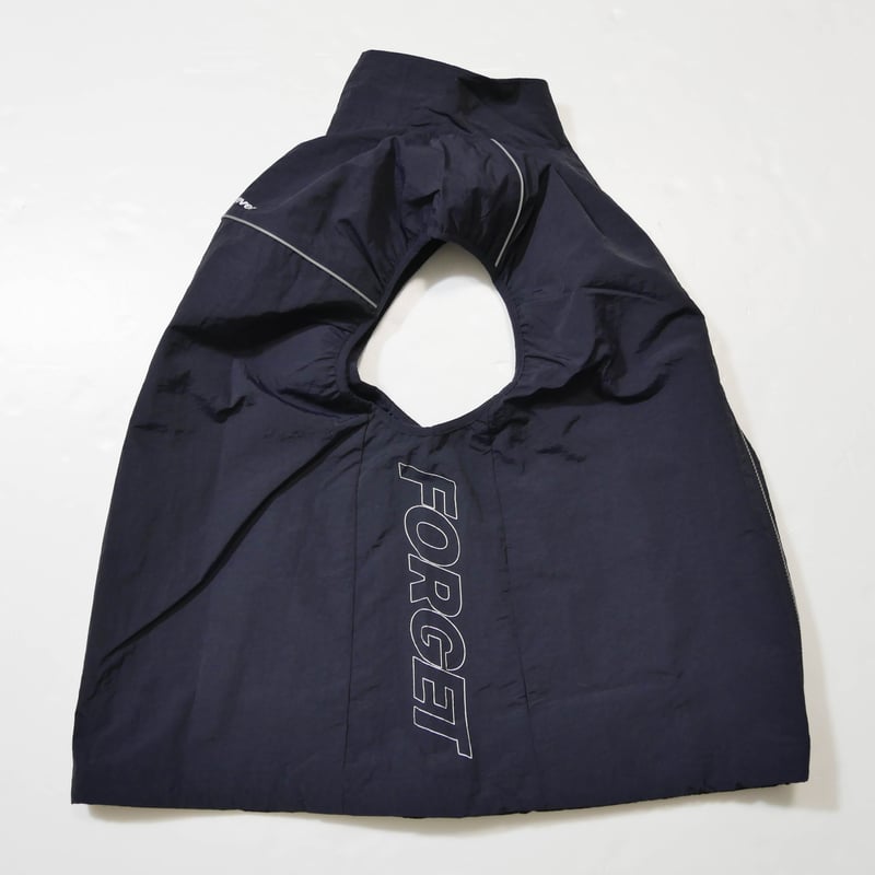 roughlow frill vest(NAVY)新品未使用 SIDE LOGO NYLON VEST (NAVY) | FORGET NEVER CLOT