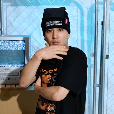 FGNV×SPIN CONTROL SPIN KNIT CAP (BLACK)