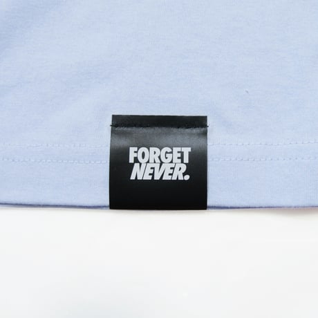 FLAG POINT x FORGET NEVER / RAISE TEE (SKY BLUE)